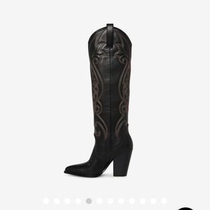 Steve Madden Lasso Black Boots 🖤